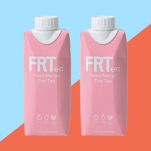 프루티 피치망고 타이티 종이팩 330ml 2개세트 제품