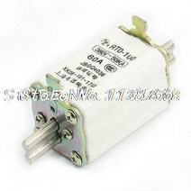서킷 보호용 세라믹 쉘 HRC 퓨즈 링크 RTO-60A, 한개옵션0