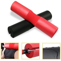 PGM1*^몰EVA 바벨패드(약45x10cm) 목보호 탈부착 쿠션 웨이트기구부자재 역기봉 액세서리 에바 간편^*1췤pgm, *^^옵션*^블랙