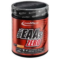 아이언맥스 EAAs 아미노산 파우더 500g 피치 아이스티 IronMaxx 100% EAAs Zero Amino Acid Powder Sugar, 1