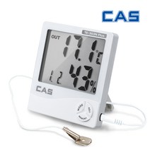 카스 TE-303N PLUS 디지털 온습도계 내외부측정 알람기능