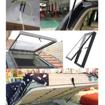 주방 악세사리 유니버설 자동차 가스 스트럿츠 보닛 후드 2 개 300-600mm 트렁크 테일 게이트 충격 리프, 한개옵션1, 07 600mm