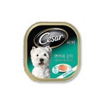 시저 연어와 감자 100g 1box 24ea 애견 통조림 간식 /주식통조림/통조림간식/습식간식/강아지간식/통조림, 시저 연어와 감자 100g 1box 24ea 애견 통조