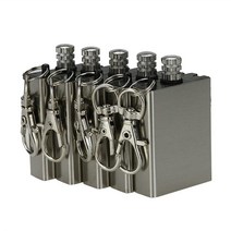 ETOPSTECH 비상 생존 캠핑 파이어 스타터 5개 부싯돌 메탈 매치 야외용 라이터 라이터 유체 영구 매치박스 영원한 라이터 세트 키체인 무제한 휴대용 방수