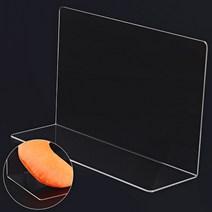 L자형 상품진열대 아크릴 매장전시대 대형