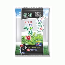 성경식품 지도표 성경 녹차김, 60g, 10개