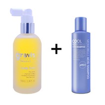 두피열 쿨링 스프레이 스켈프 토닉 100ml 자연유래성분 두피냄새제거 두피청결 + 두피열 쿨링 샴푸 150ml