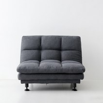 마켓비 AMBO 1인 멀티 패브릭 소파 각도조절 접이식, 다크그레이 6826.7934