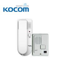 코콤 KDP-502A(AC) + D2-2D 초인종 패키지 주택용 2선식 인터폰 현관벨 아파트 다세대 원룸 빌라 셀프설치, 코콤 DS-2D(자기) 단품