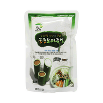 한농죽염 한농 리필 궁중 요리 죽염 200g 대일 선솔 양치 요리