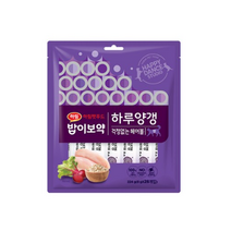 밥이보약 CAT 하루양갱 걱정없는 헤어볼 고양이 간식 28p, 8개, 224g, 닭고기