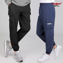 [BFL] 남성 캠퍼 봄 여름 쿨원단 카고 조거 밴딩 바지 / M~2XL 빅사이즈 까지 / 프리미엄 퀄리티 / 소프트쿨 나일론 원단 / 허리 조임끈 / 작업복 추천