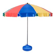 치킨집파라솔 호프집파라솔 지름 2600mm 높이 2560mm 국산 1단 (올핀)_1972EA, 적색_물통미포함