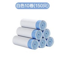 샤오미 펫킷 고양이 자동 화장실 배변 봉투 및 방향제 리필용, A개, 화이트10롤(150마리)ml
