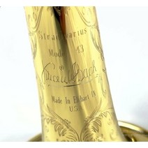 트럼펫 바흐 스트라디바리우스 190s-43 50 주년 골드 래커 파이프 Bb 플랫 악기 황동 스트럿던트 트롬페타 151933