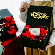 기프티기프티 비누꽃 반전 용돈박스 돈티슈 세트, 클래식 블랙, 4번(생신축하~)