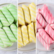 굳지않는 꽈배기 앙금 가래떡 500g 녹차 바나나 딸기 앙금, 바나나 앙금 가래떡, 1개