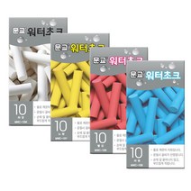 문교 나노 워터초크, 빨강, 12개입