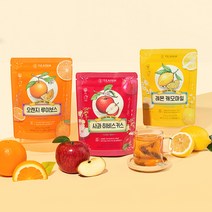 쌍계 과일허브티 15티백 3종 세트 (사과히비스커스 레몬캐모마일 오렌지루이보스), 단일총 수량
