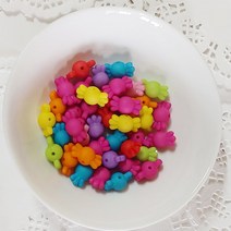 비즈 수공예 팔찌 만들기 손가락놀이 사탕비즈 3시전당일배송, 통통알사탕혼합(16mm50알)