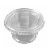 PH 투명소스통 + 뚜껑 6cm x 3cm, 1개입, 500개