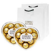 페레로로쉐 T8하트 + 쇼핑백, 2개