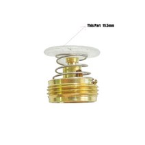 황동 소재 코어 플라스틱 가스 온수기 캡 커버 피스 100 개/몫 OD = 19.5mm, 한개옵션0