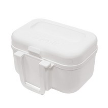해동 국산 마꼬 미끼통 HT-1045/구명복거치/330-813, 화이트(M)