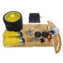 Avoidance tracking Motor Smart Robot Car Chassis Kit Speed Encoder Battery Box 2WD [C00031158], 02-only car-31158