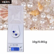 Yieryi 0.001/ 10g 0.001g-10g LCD 디지털 보석 다이아몬드 포켓 Waage 규모 무게 도착, 협력사, 한개옵션0