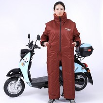겨울 오토바이 배달 방수 방풍 패딩 작업 바람막이