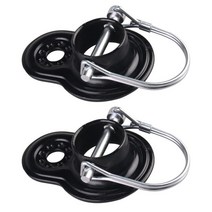 자전거 트레일러 연결대 연결고리 커넥터 2pcs 범 히치 링커 잡화 커플러 부착 마운트
