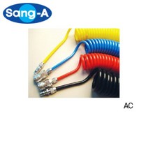 코일에어호스 AC-0805~1208(8~12파이) 카플러장착형 상아뉴매틱, AC-0805, 100, Y:노랑
