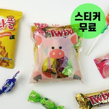 소소야 어린이날 과자 선물 세트 어린이집 생일답례품 단체 간식꾸러미 구디백, 1개, 02_핑크돼지세트