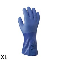 [이라인코리아]_쇼와 660 내화학 내유 3중 PVC 긴 장갑 XL 안전 현장 산업용+★★★★★