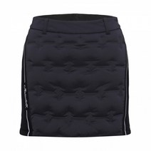 [제이디엑스] 겨울 심리스 튜브 소재를 사용한 여성 니트 하이브리드 구스 다운 큐롯 팬츠