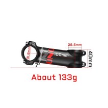 가변 싯포스트 알루미늄 자전거 핸들 세트 산 mtb 자전거 플랫라이즈 핸들 바 스템 바, 31.8x100mm 줄기7