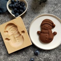 다식판 원목 다식틀 떡도장 명절떡 약과 떡틀 떡문양틀 쿠키 금형 나무 베이킹 진저 브레드 크래커 과자 금형 케이크 스탠드 se for 보석 폴리머 클레이 도구 금형 및 금형, 베이지