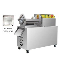 감자튀김커터 프렌치프라이 커터 산업용 전기 카사바 당근 스트립 기계 자동 프렌치 프라이 절단기, 11.95mm  EU110V