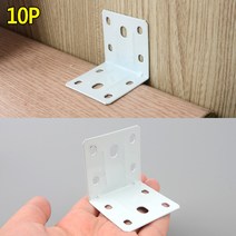 ㄱ자 꺽쇠 보강 연결 평철 코너철 대형 10개, 10개입