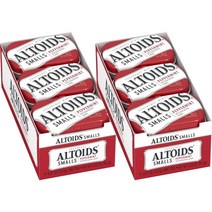 ALTOIDS Peppermint Breath Mints 알토이즈 스몰 페퍼민트 브레스 민트 94.5g 9개입 2팩, 2개