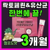 락토페린 신 바이오 모유 유산균 프락토올리고당 패밀리 임산부 여성 남성 키즈 베이비 신생아 유아 청소년 간편한 가루 분말 파우더 30대 40대 50대, 90스틱(3개월)