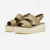 [크록스] 브루클린 로우 웨지 우먼스 [CRS206453/0097761]