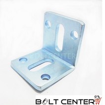 도금 화스너 아연도금 백색 앵글 하스너 코너경첩, 도금화스너40X40X40X4T=4개