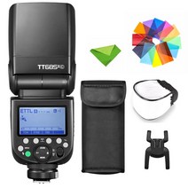 [Godox 정규 대리점] Godox TT685II-C Canon 적용 E-TTL 카메라 플래시 스피드