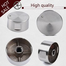 4pcs 합금 소재 로터리 스위치 라운드 노브 가스 스토브 버너 오븐 주방 부품 가스 스토브 핸들