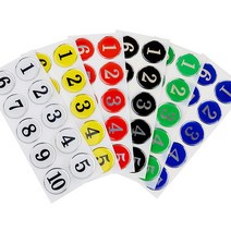 사물함 컬러 원형 에폭시 번호판 번호스티커 숫자안내판-72394EA 와이조이컴퍼니, 와이조이컴퍼니쿠팡 초록 41~50, 와이조이컴퍼니쿠팡 본상품선택