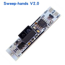터치 스위치 용량 성 모듈 5v-24v 3a led 디밍 제어 램프 활성 구성 요소 단거리 스캔 스윕 핸드 센서, 손을 쓸다