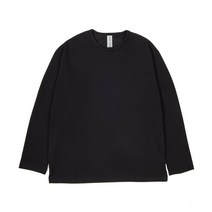 COSTUME O’CLOCK 에센셜 롱 슬리브 티셔츠 블랙 ESSENTIAL LONG SLEEVE TSHIRTS BLACK YE