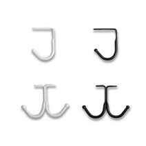 [에이치플러스몰] J고리 천정용 싱글 화이트 걸고리 벽걸이 소품 걸이, 상세 설명 참조, 상세 설명 참조